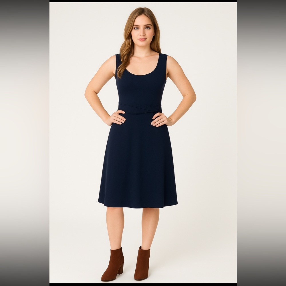 Lauren Ralph Lauren Deep Blue knee length Dress